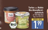 Bio Abendbrotaufstrich von Tartex oder Nabio im aktuellen EDEKA Prospekt für 1,99 €