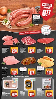 Bratwurst im REWE Prospekt "Dein Markt" mit 32 Seiten (Siegen (Universitätsstadt))