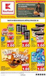 Kaufland Prospekt für Eberstadt mit 8 Seiten Kaufland Prospekt für Eberstadt: "EXTRA-ANGEBOTE", 8 Seiten, 25.06.2026 - 01.07.2026