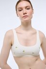Brassière sans coutures DAISY avec broderie - Monoprix Margaret Brassière sans coutures DAISY avec broderie à 11,99 € dans le catalogue Monoprix Margaret