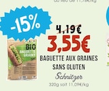 Bio Baguette Grainy - Schnitzer dans le catalogue Naturalia