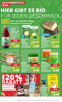 Porridge Angebot im Kaufland Prospekt, gültig von 18.06.2026 bis 24.06.2026 Porridge Angebot im aktuellen Kaufland Prospekt auf Seite 4