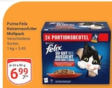 Katzennassfutter Multipack im Angebot bei GLOBUS in Frechen Katzennassfutter Multipack Angebote von Purina Felix bei GLOBUS Frechen für 6,99 €