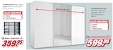 Aktuelle Kleiderschrank Angebote bei Möbel AS in Ludwigshafen (Rhein) Aktuelles Schwebetürenschrank Systema Angebot bei Möbel AS in Ludwigshafen (Rhein) ab 359,95 €