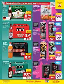 Bier im aktuellen Netto Marken-Discount Prospekt (Magdeburg) Bier im Netto Marken-Discount Prospekt "Aktuelle Angebote" mit 60 Seiten (Magdeburg)