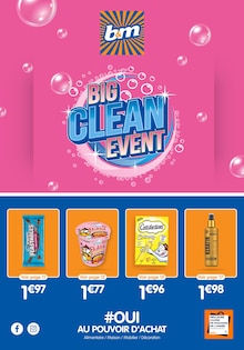 Prospectus B&M en cours, "BIG CLEAN EVENT", page 1 sur 20