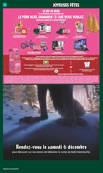 Catalogue Intermarché Super de la semaine "-34% DE REMISE IMMÉDIATE SUR UNE SÉLECTION DE FOIES GRAS" avec 2 pages, valide du 09/12/2025 au 21/12/2025 pour Coubron et alentours Prospectus Intermarché Super de la semaine "-34% DE REMISE IMMÉDIATE SUR UNE SÉLECTION DE FOIES GRAS" avec 2 pages, valide du 09/12/2025 au 21/12/2025 pour Coubron et alentours