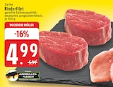 Zartes Rinderfilet Angebote bei E center Neuss für 4,99 €