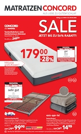 Schlafzimmer im Matratzen Concord Prospekt in Zwickau Aktueller Matratzen Concord Prospekt mit Schlafzimmer, "AUS LIEBE ZU GUTEM SCHLAF", Seite 1