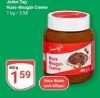 Nuss-Nougat-Creme im Angebot bei GLOBUS in Saarbrücken Nuss-Nougat-Creme Angebote von Jeden Tag bei GLOBUS Saarbrücken für 1,59 €