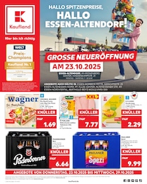 Kaufland Prospekt für Essen mit 69 Seiten Kaufland Prospekt für Essen: "Aktuelle Angebote", 69 Seiten, 23.10.2025 - 29.10.2025