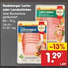 Lachs- oder Landschinken Angebote von Radeberger bei Netto Marken-Discount Lutherstadt Wittenberg für 1,29 €