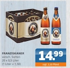 Aktuelles FRANZISKANER Angebot bei Getränke Lehmann - Getränke A-Z in Eberswalde ab 14,99 €