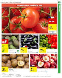 Prix et réduction Kiwi dans le prospectus Carrefour en cours Offre Kiwi dans le catalogue Carrefour du moment à la page 27