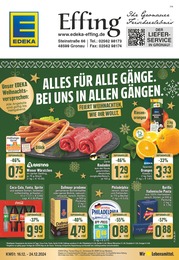 EDEKA Prospekt für Gronau (Westfalen): "Aktuelle Angebote", 28 Seiten, 16.12.2024 - 24.12.2024