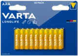 Alkaline-Batterien AA LONGLIFE im Angebot bei Kaufland in Friedrichshafen Alkaline-Batterien AA LONGLIFE Angebote von VARTA bei Kaufland Friedrichshafen für 4,00 €