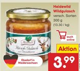 Heidewild Wildgulasch Angebote bei Netto Marken-Discount Gifhorn für 3,99 €