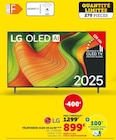 Téléviseur OLED 4K LG 55" - LG en promo à 899,00 € chez Hyper U Téléviseur OLED 4K LG 55" - LG dans le catalogue Hyper U