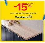 -15% sur les plans de travail Kala GoodHome - GoodHome dans le catalogue Castorama