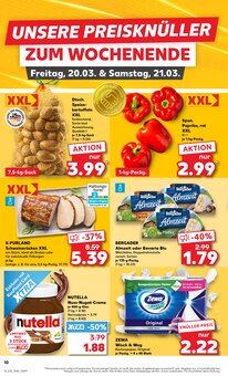 Nutella im Kaufland Prospekt "KNÜLLER" mit 68 Seiten (Raguhn-Jeßnitz)