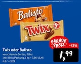 Aktuelles Twix Angebot bei Konsum in Dresden ab 1,99 €