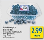 Heidelbeeren bei diska im Haag Prospekt für 2,99 €