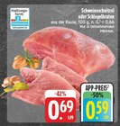 Schweineschnitzel bei EDEKA im Prospekt "" für 0,59 €