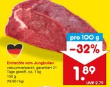 Aktuelles Entrecôte vom Jungbullen Angebot bei Netto Marken-Discount in Heilbronn ab 1,89 €