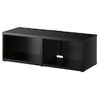 Aktuelles TV-Bank schwarzbraun 120x40x38 cm Angebot bei IKEA in Lippstadt ab 55,00 €