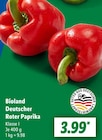 Lidl Colbitz - Deutscher Roter Paprika Angebot im Prospekt Deutscher Roter Paprika bei Lidl im Colbitz Prospekt für 3,99 €