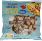 COCKTAIL DE FRUITS DE MER CONGELÉ AUCHAN - AUCHAN en promo chez Auchan Hypermarché Neuilly-sur-Seine à 3,99 €