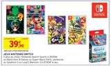 Jeux nintendo switch - Intermarché à Angers Jeux nintendo switch en promo chez Intermarché Angers à 39,90 €