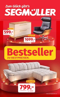 Segmüller Pulheim Prospekt "Zum Glück gibt’s Segmüller - Bestseller zu Bestpreisen" mit 30 Seiten