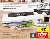 Vakuumierer im Lidl Prospekt Vakuumierer von SILVERCREST KITCHEN TOOLS im aktuellen Lidl Prospekt für 17,99 €