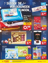 Netto Marken-Discount Ritter Sport im Prospekt Netto Marken-Discount Ritter Sport im Prospekt
