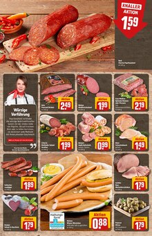 Schweinebauch im REWE Prospekt "Dein Markt" mit 34 Seiten (Ludwigshafen (Rhein))