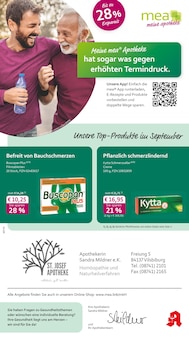 Aktueller mea - meine apotheke Prospekt "Unsere September-Angebote" Seite 1 von 4 Seiten