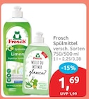 Spülmittel Limone von Frosch im aktuellen budni Prospekt