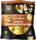Tortelloni cèpes et champignons de paris - Toque du Chef en promo chez Lidl Tortelloni cèpes et champignons de paris - Toque du Chef dans le catalogue Lidl
