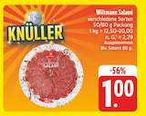 EDEKA Schweinfurt - Salami Angebot im Prospekt Salami bei EDEKA im Schweinfurt Prospekt für 1,00 €