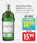 Aktuelle Gin Angebote bei Trinkgut in Heidelberg Aktuelles London Dry Gin Angebot bei Trinkgut in Heidelberg ab 14,99 €