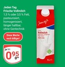 Frische Vollmilch im Angebot bei GLOBUS in Jena Frische Vollmilch Angebote von Jeden Tag bei GLOBUS Jena für 0,95 €