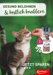 Aktueller Zookauf Bottrop Prospekt "GESUND BELOHNEN & köstlich knabbern" mit 1 Seite