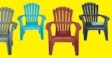 Fauteuil empilable - DOLOMITI en promo chez Super U Perpignan à 12,99 €