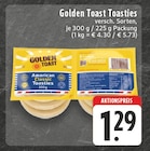 Toasties versch. Sorten Angebote von Golden Toast bei E center Herford für 1,29 €