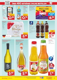 Saft im aktuellen Netto Marken-Discount Prospekt (Düsseldorf) Saft im Netto Marken-Discount Prospekt "Aktuelle Angebote" mit 59 Seiten (Düsseldorf)