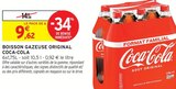 Boisson gazeuse original - Coca-Cola en promo chez Intermarché Super Cannes à 9,62 €