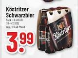 Schwarzbier Angebote von Köstritzer bei Trinkgut Aachen für 3,99 €