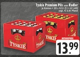 Premium Pils im Angebot bei E center in Bergheim Premium Pils Angebote von Tyskie bei E center Bergheim für 13,99 €