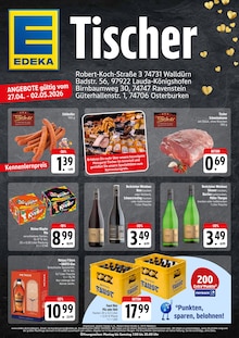 EDEKA Prospekt Aktuelle Angebote mit  Seiten in Bad Mergentheim und Umgebung